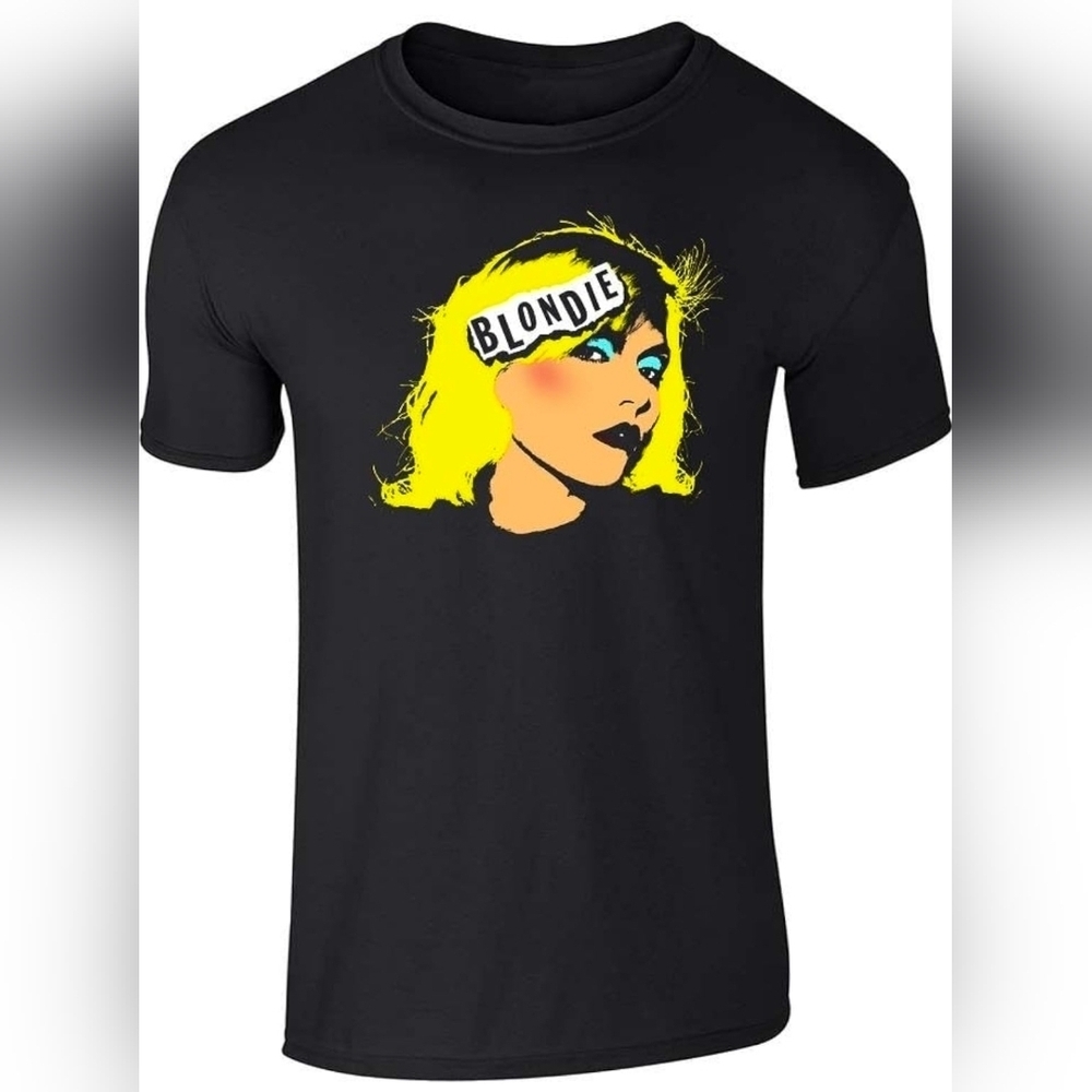 Blondie Retro 80s Music Mens Small Graphic T-shirt. New
